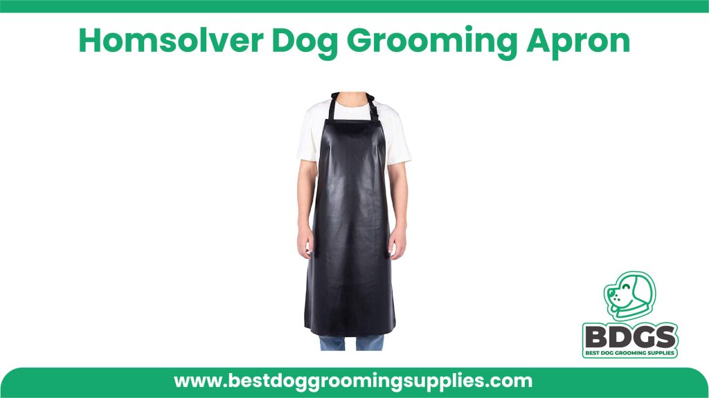 Best for Comfortable & Functional - Homsolver Waterproof Apron