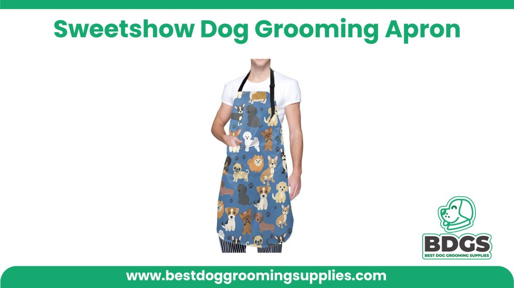 Best for Versatile & Easy-to-clean - Sweetshow Pet Smock