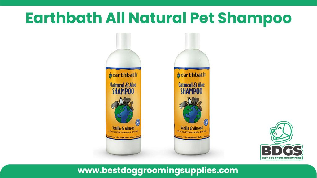 Best All-Natural Option - Earthbath All-Natural Pet Shampoo