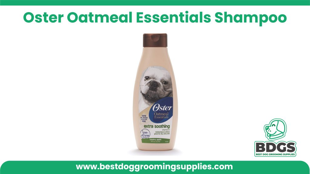 Best for Shed Control - Oster Oatmeal Essentials Shed Control Dog Shampoo