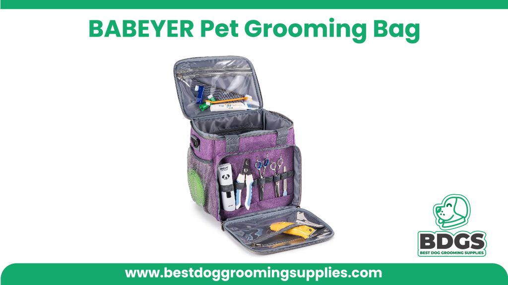 BABEYER Pet Grooming Bag