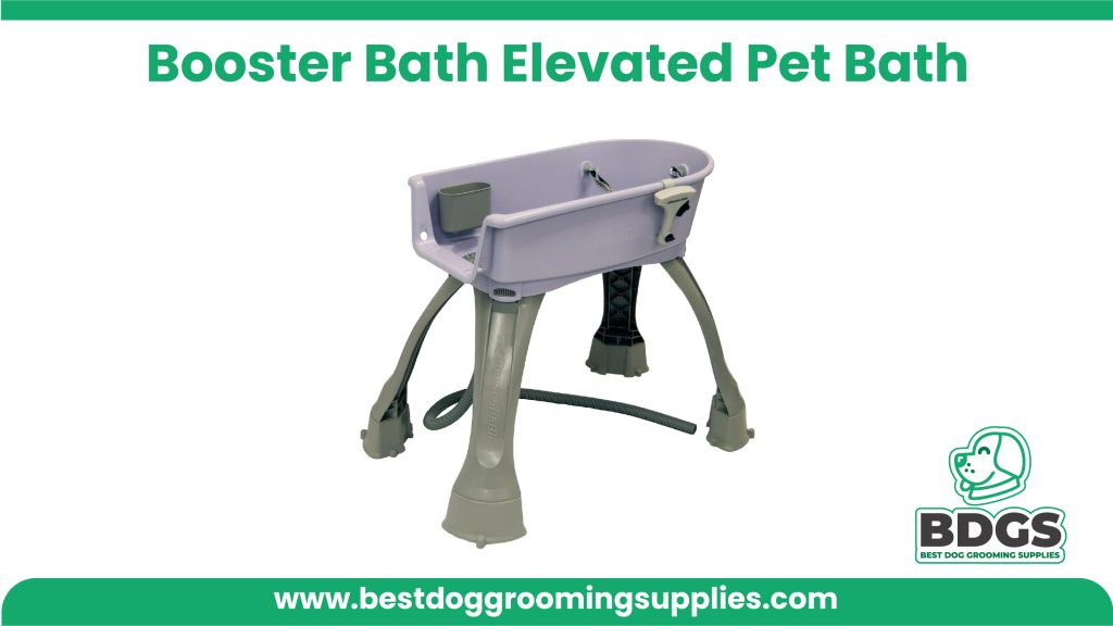 Booster Bath Elevated Pet Bath - Pet Bathing Solutions 