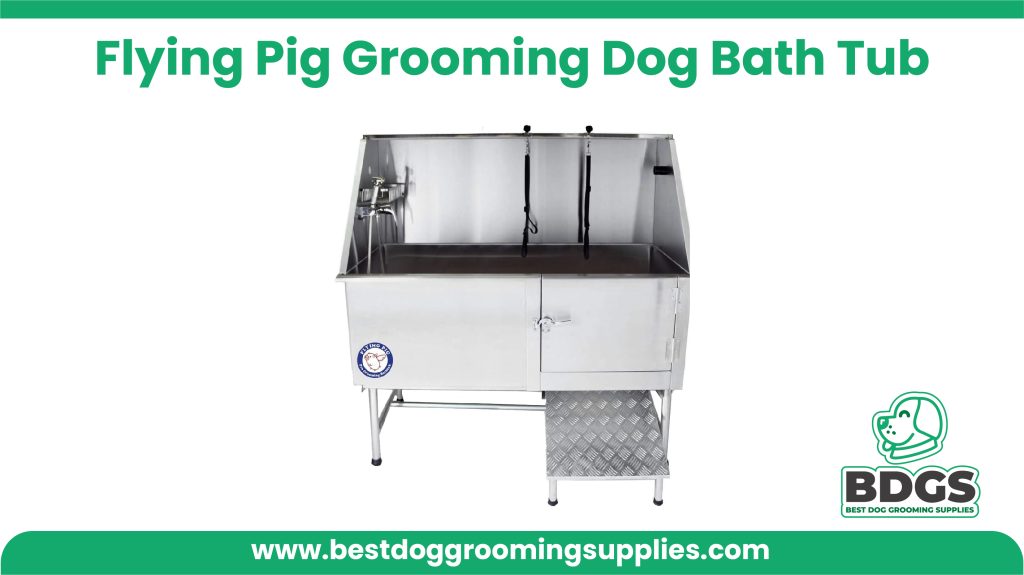 Flying Pig Grooming Dog Bath Tub - Dog Grooming Essentials