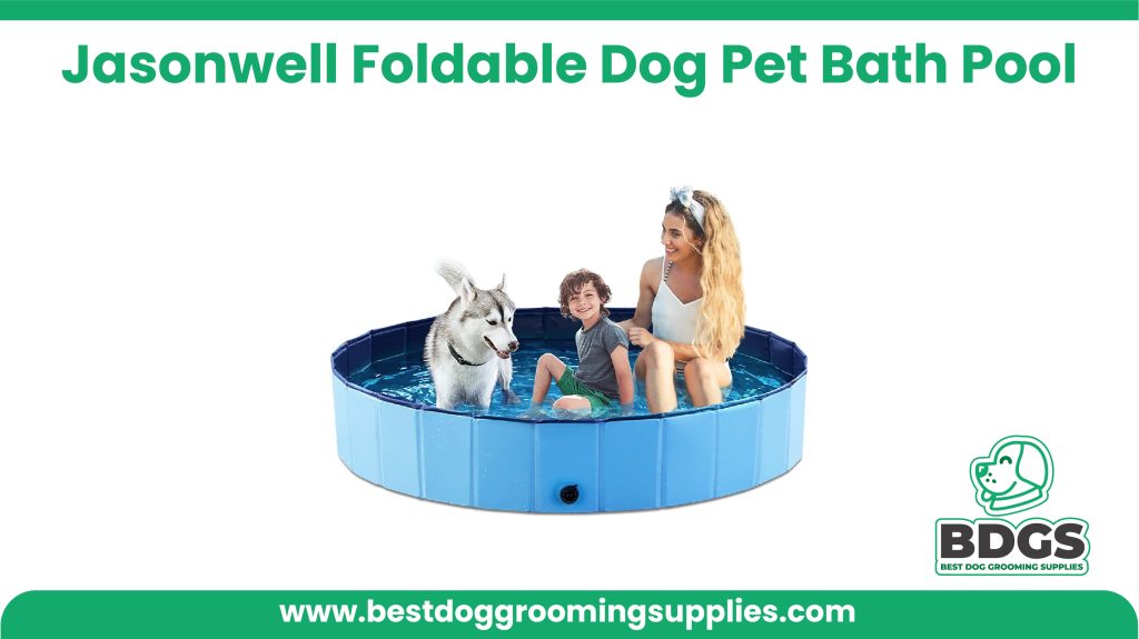 Pet Spa Experience - Jasonwell Foldable Dog Pet Bath Pool - Best for On-the-Go Play