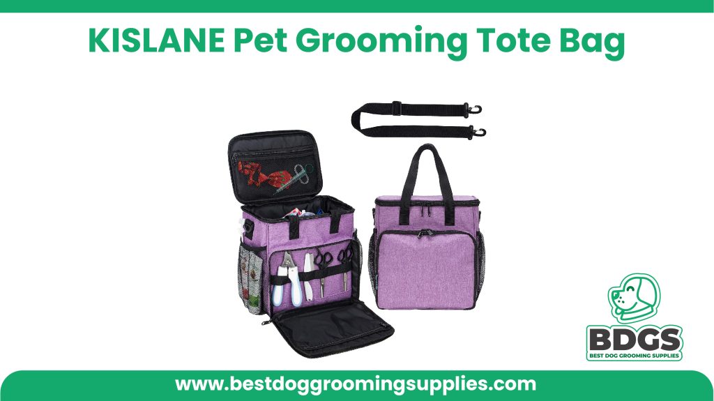 KISLANE Pet Grooming Tote Bag