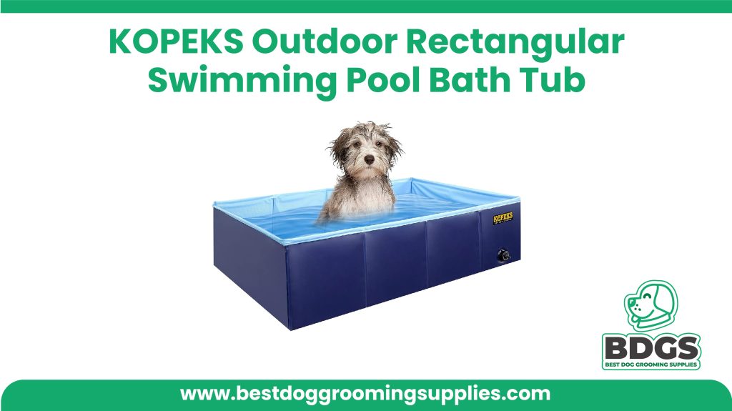 Best for Outdoor Fun - KOPEKS Outdoor Rectangular Swimming Pool Bath Tub