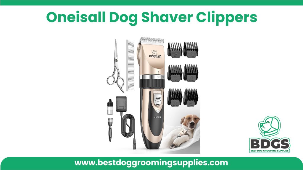 Best for Precision Grooming: Oneisall Dog Shaver Clippers