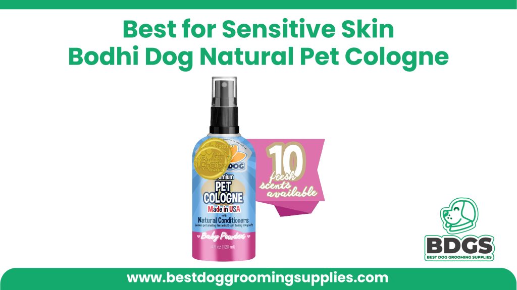 Best for Sensitive Skin: Bodhi Dog Natural Pet Cologne